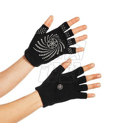 Gaiam fingerless anti-slip gloves 54029