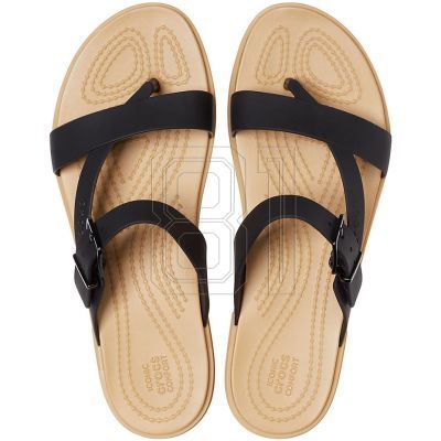 5. Crocs Tulum Toe Post W 206108 00W Flip Flops