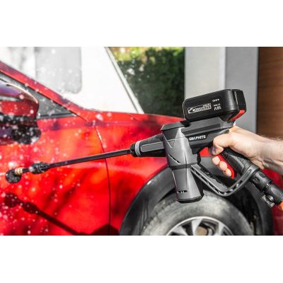 2. Graphite 58G083 Pressure Washer Compact Battery 170 l/h Gray