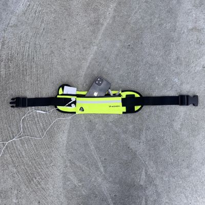 12. Wozinsky expandable running belt black (WRBBK1)