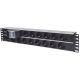 5. Intellinet 19" Rackmount Power Strip 2U, 15 Schuko Sockets, Double Switch, 3m Cable
