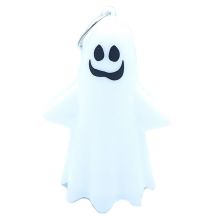 DECORATIVE KEY RING PENDANT SMILING LED GHOST