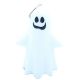 DECORATIVE KEY RING PENDANT SMILING LED GHOST