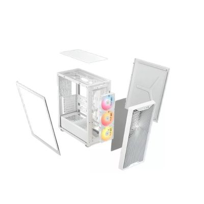 6. Corsair 3200D RS ARGB Mid-Tower White case