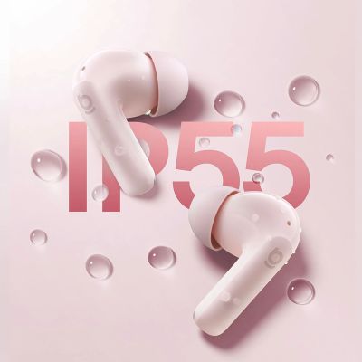 11. Baseus Bass EP10 TWS wireless in-ear headphones with ANC - pink