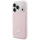 2. Karl Lagerfeld Karl Head Logo MagSafe Case for iPhone 17 Pro Max - Pink