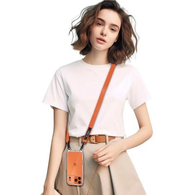 5. Tech-Protect C6S Rope Crossbody Leash - Orange