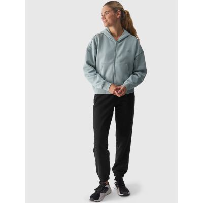 Women's zip-up hooded sweatshirt 4F 4FWAW24TSWSF1306-47S