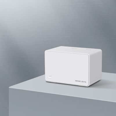4. Mercusys Halo H80X System (2-pack) Dual-band (2.4 GHz/5 GHz) Wi-Fi 6 (802.11ax) White 3 Internal