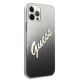 4. Guess GUHCP12LPCUGLSBK iPhone 12 Pro Max 6.7" black/black hardcase Glitter Gradient Script