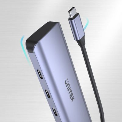 3. UNITEK HUB USB-C 3.1, 4X USB-C, 5 GBPS, H1107K