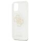 6. Guess GUHCP12LPCUGL4GTR iPhone 12 Pro Max 6.7" transparent hard case Glitter 4G Big Logo