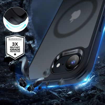 4. ESR Classic Hybrid Halolock MagSafe case for iPhone 16e / 17e - black