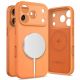 Tech-Protect Silicone MagSafe Case for iPhone 17 Pro - Orange