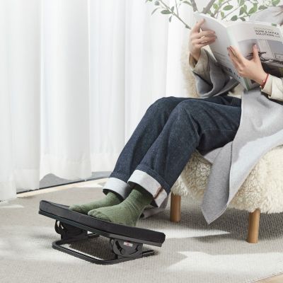 13. MACLEAN ERGONOMIC FOOTREST, SMOOTHLY ADJUSTABLE ANGLE WITH CUSHION MC-460