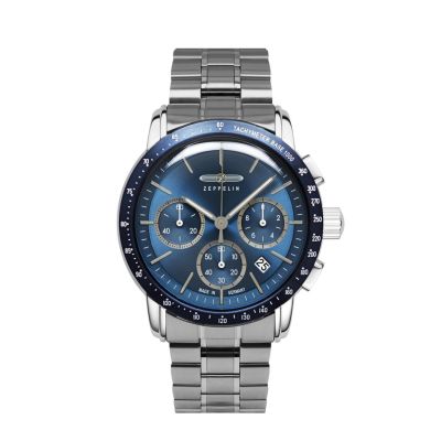 Zeppelin New York 8878MB3 watch, quartz 42mm