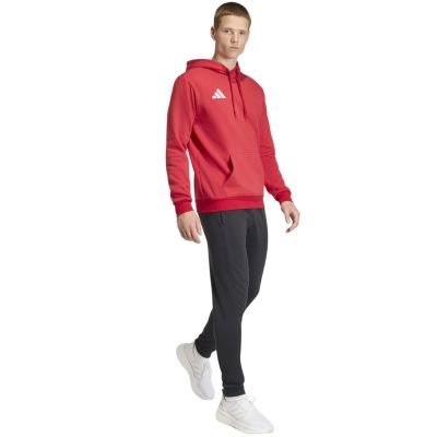 6. Men's adidas Entrada 26 Hoody red JZ6576
