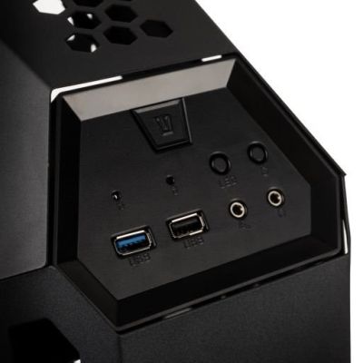 7. Kolink Big Chungus Shredded Midi Tower Computer Case Black