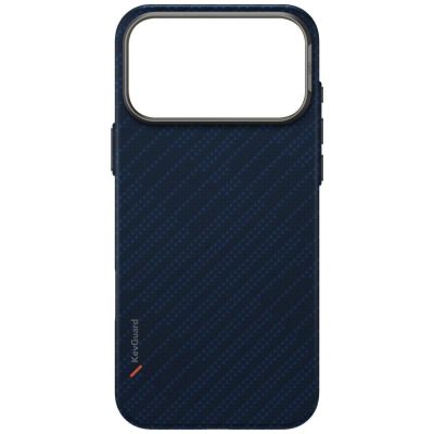 5. Uniq Keva EDGE Magclick Charging Case for iPhone 17 Pro Max - Blue
