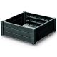10. GARDEN BED EDGE BASE 4 ELEMENTS WOOD ANTHRACITE