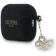 3. Guess Silicone 4G Charm Case for AirPods Pro 3 - Black