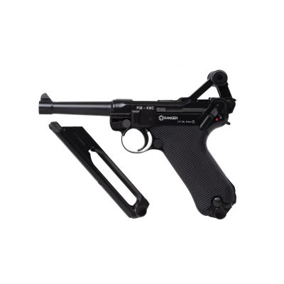 7. Air pistol RANGER P08 Parabellum KWC cal. 4.5 BBs BLOW BACK 21 shots FULL METAL CO2 (AAKCMB410AZB)