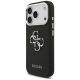 2. Guess Grained Big 4G Classic Logo case for iPhone 17 Pro - black