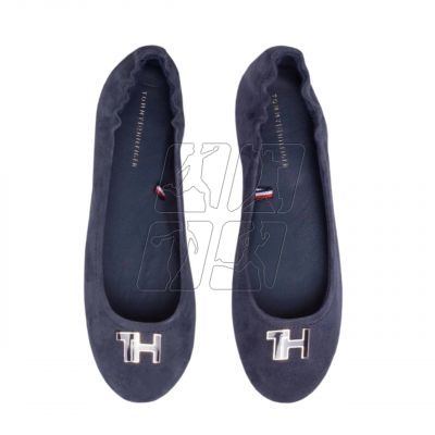 7. Tommy Hilfiger TH Hardware Ballerina W shoes FW0FW04768