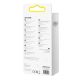 12. Baseus Dynamic Series 2.4A USB-A - Lightning cable 2m - white
