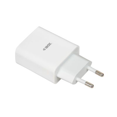 7. I-BOX C-36 PD20W USB-C + USB-A MAINS CHARGER