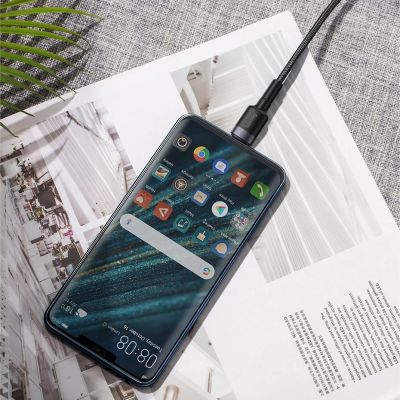 20. Baseus Cafule cable USB Type C SuperCharge 40W Quick Charge 3.0 QC 3.0 1m gray-black (CATKLF-PG1)