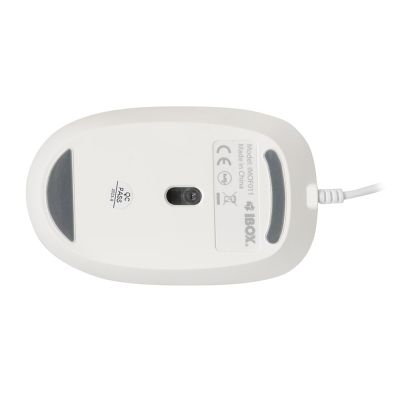 3. I-BOX I011 SEAGULL MOUSE, WIRED, WHITE