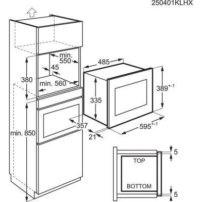 23. Built-in microwave oven ELECTROLUX LMS4253TBK