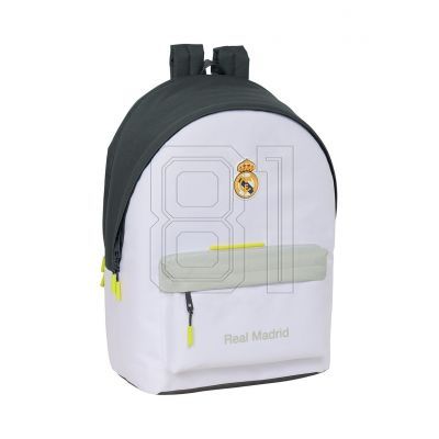 6. Real Madrid sports backpack with USB and laptop compartment double backpack 612554820