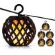 33. SOLAR LAMP FIREBALLS 7CM 5PCS