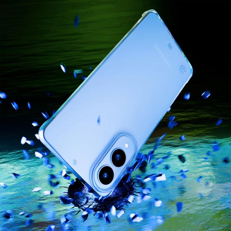 3. 3mk Just20g Clear Case for Samsung Galaxy S25 Edge - transparent