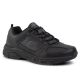 2. Skechers OAK CANYON REDWICK Men's Eco-Leather Sneakers Black (51896BBK)