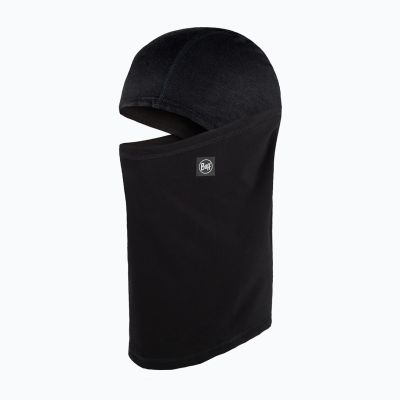 BUFF TECH FLEECE HINGED BALACLAVA SOLID BLACK balaclava