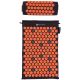 3. HMS AKM01 Premium Acupressure Mat, Black, Set with Pillow