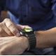 4. Tech-Protect Silicone Sport Strap for Samsung Galaxy Watch 4 / 5 / 5 Pro / 6 / 7 / FE - Black