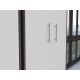 10. CLOSED SHELVING OLIV 2D ANTHRACITE/WHITE SET