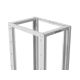 5. Open rack cabinet 19" 32U 600x1000 gray Lanberg