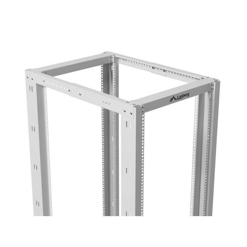 5. Open rack cabinet 19" 32U 600x1000 gray Lanberg