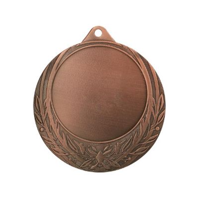 General bronze medal with space for a 50 mm emblem – steel medal