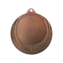 General bronze medal with space for a 50 mm emblem – steel medal