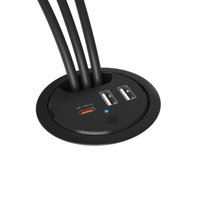 2. ICY BOX IB-HUB1407 Universal Black AC Fast Charging Internal