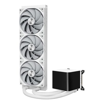 4. TRYX PANORAMA 360 AiO water cooling with 3D AMOLED display - 360mm, white