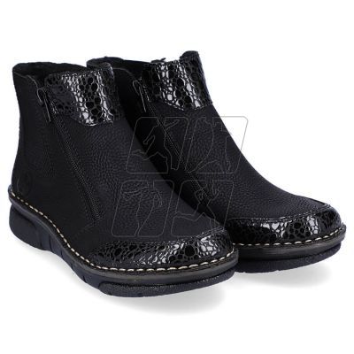 13. Comfortable boots with insulated Rieker W RKR555 zippers