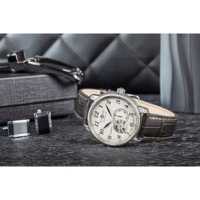 6. Men's Watch ZEPPELIN LZ127 Graf Zeppelin Automatik 7666-5 + BOX