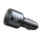 5. Joyroom JR-CCN07 145W Car Charger 2xUSB-C USB-A + 100W USB-C Cable - Dark Gray